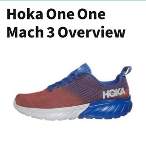 Mens 9 Hoka One One Mach 3 Profly Blue Mandarin running shoes